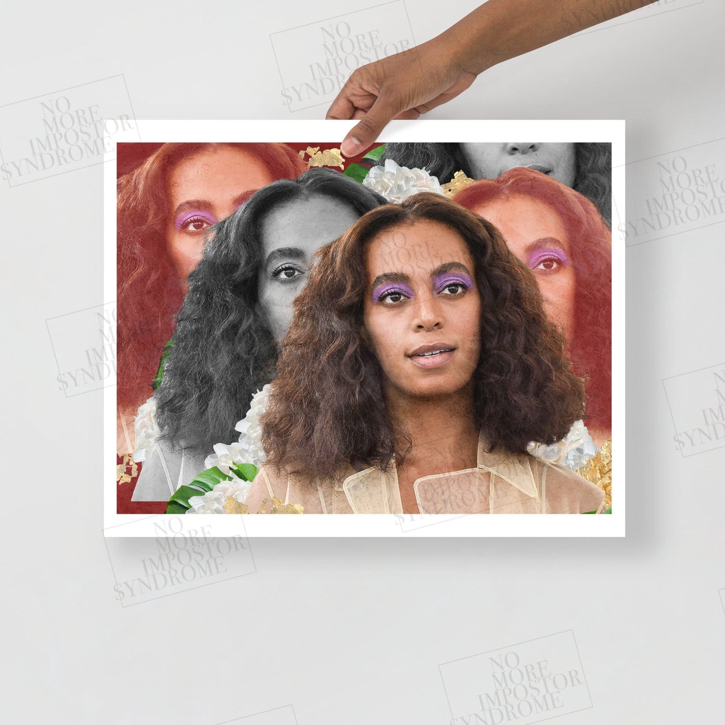 Solange Collage - Art Print