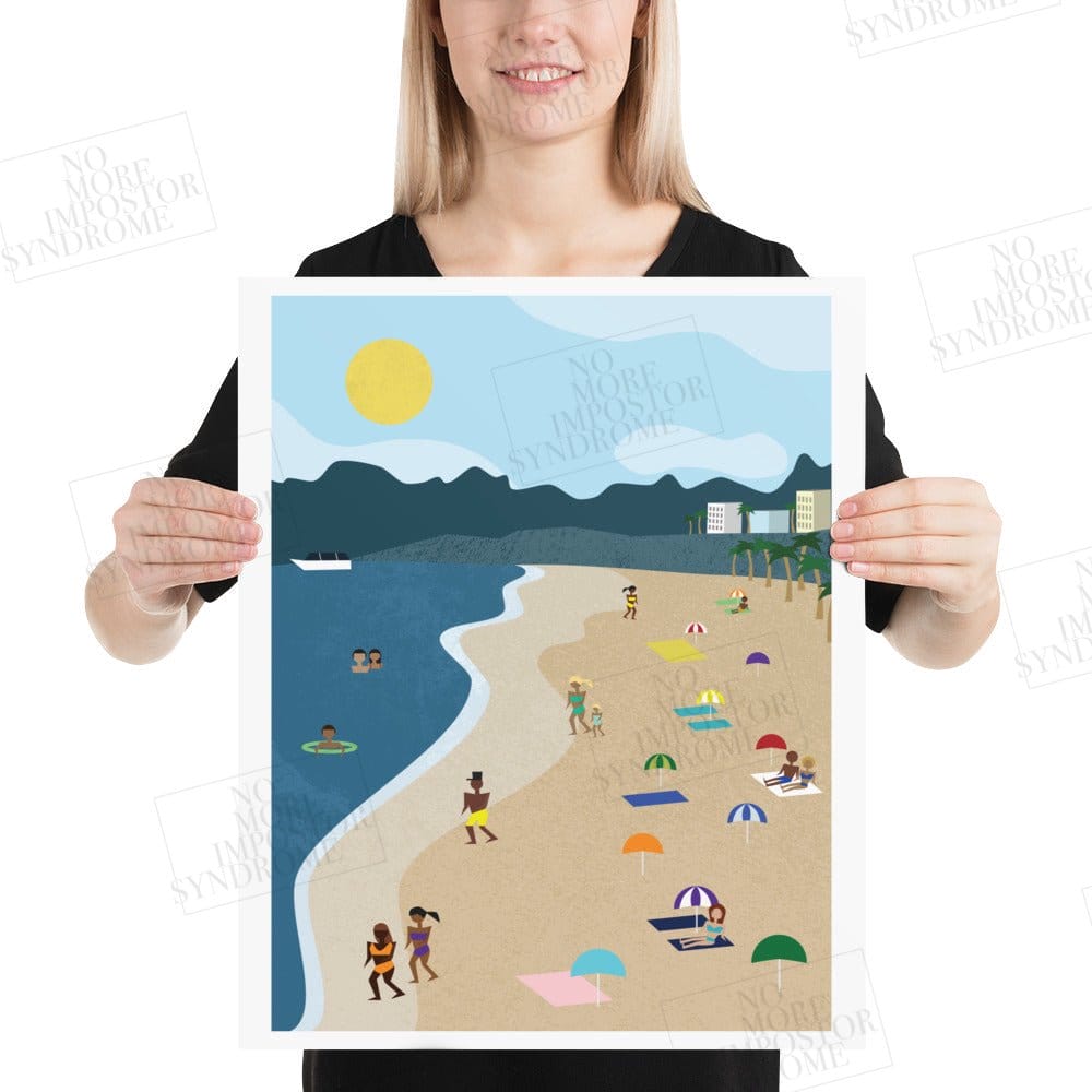 Destinations - Santa Monica - Art Print