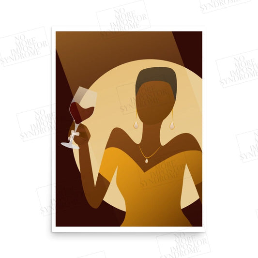 Red Wine - Art Print