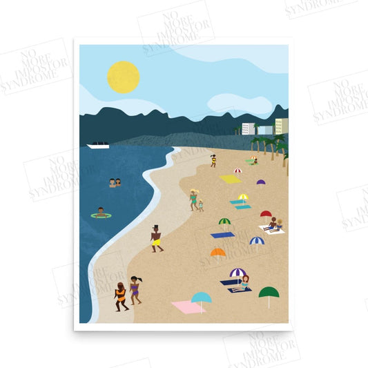 Destinations - Santa Monica - Art Print