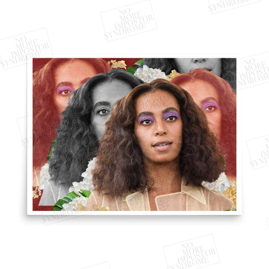 Solange Collage - Art Print