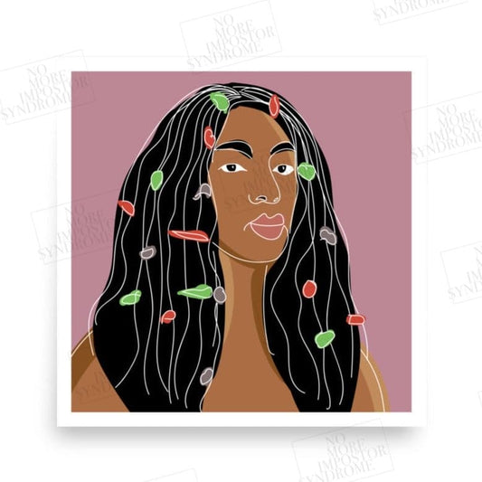 Solange, A Seat at the Table Sketch - Art Print