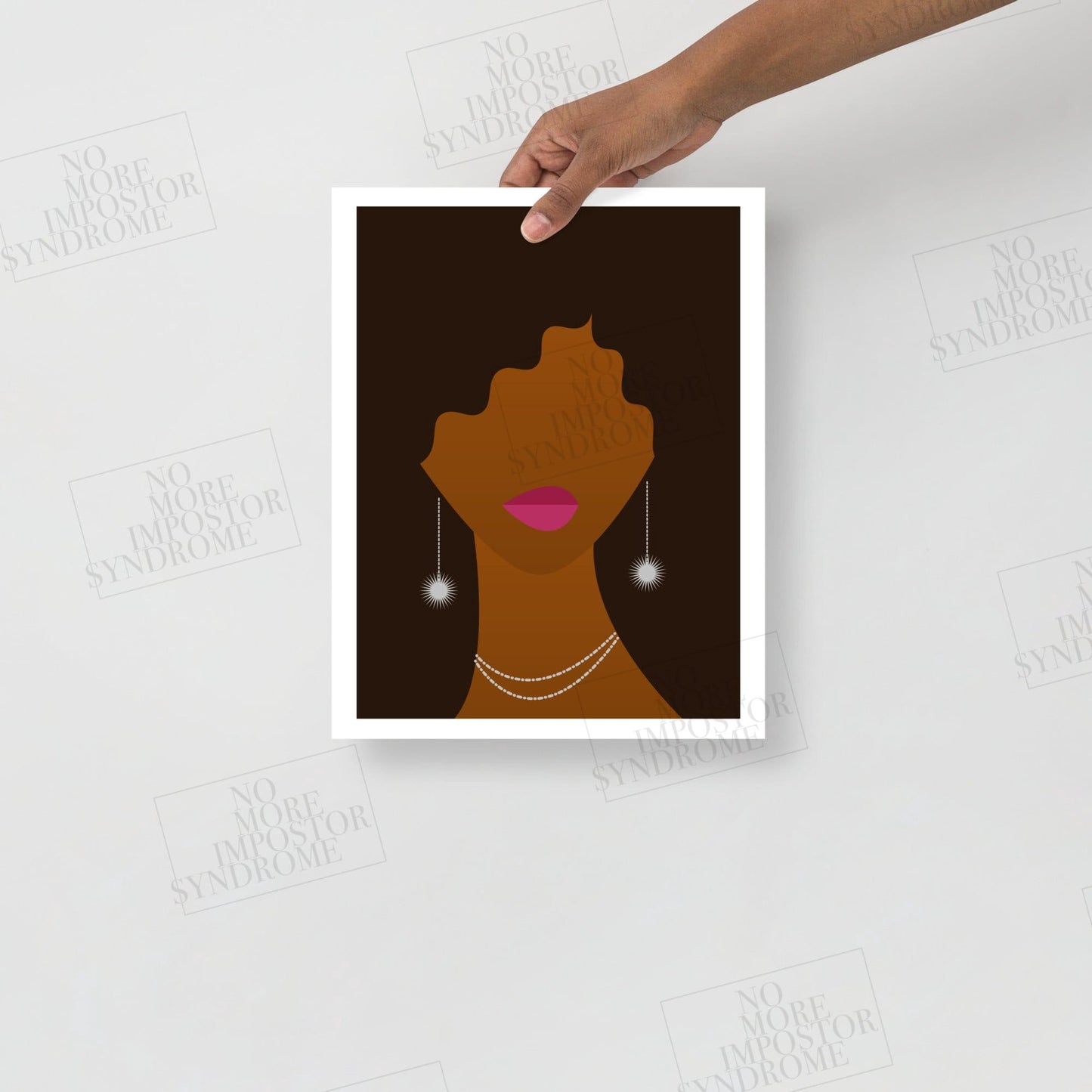 The Girls - Brunette - Art Print