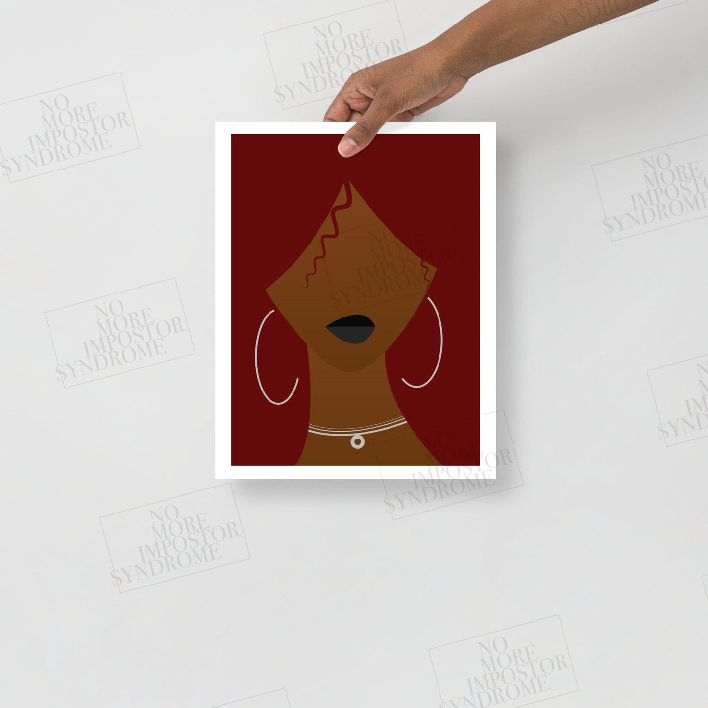 The Girls - Red - Art Print