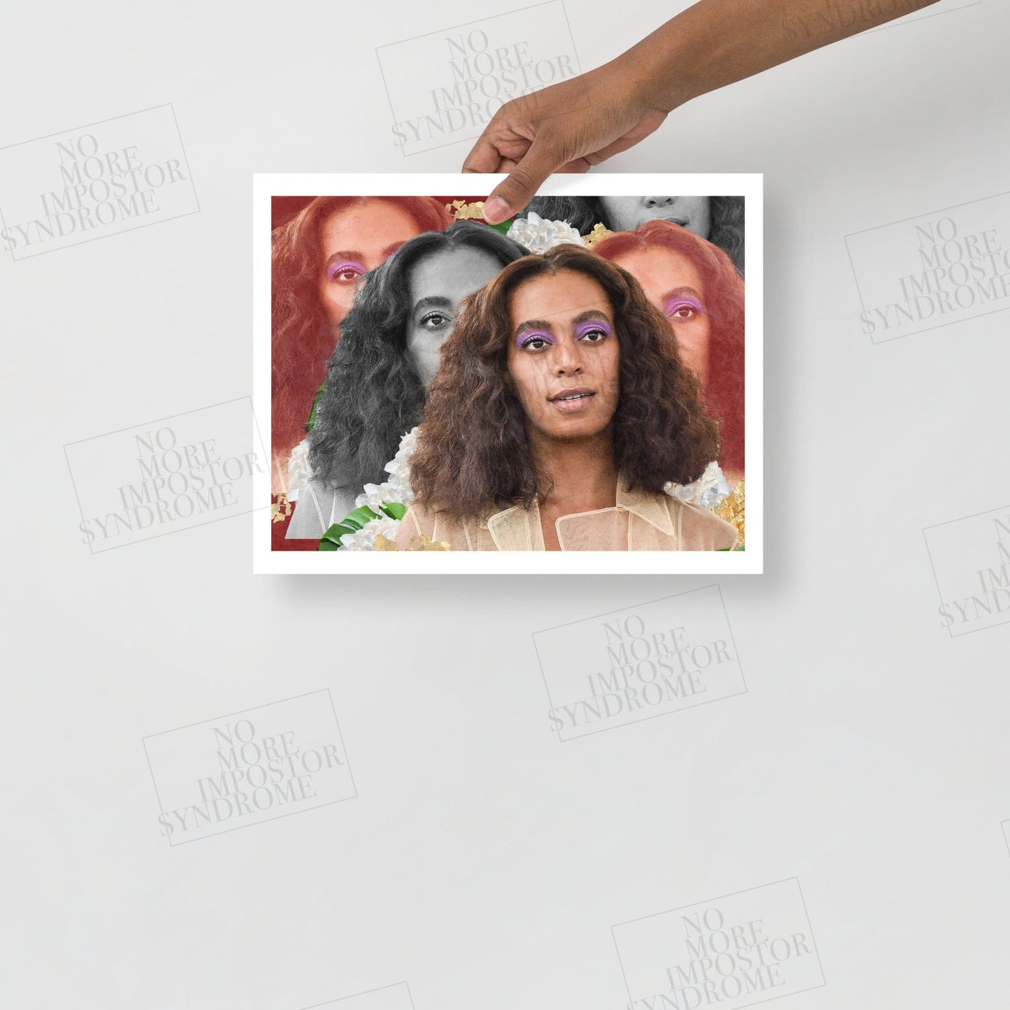 Solange Collage - Art Print
