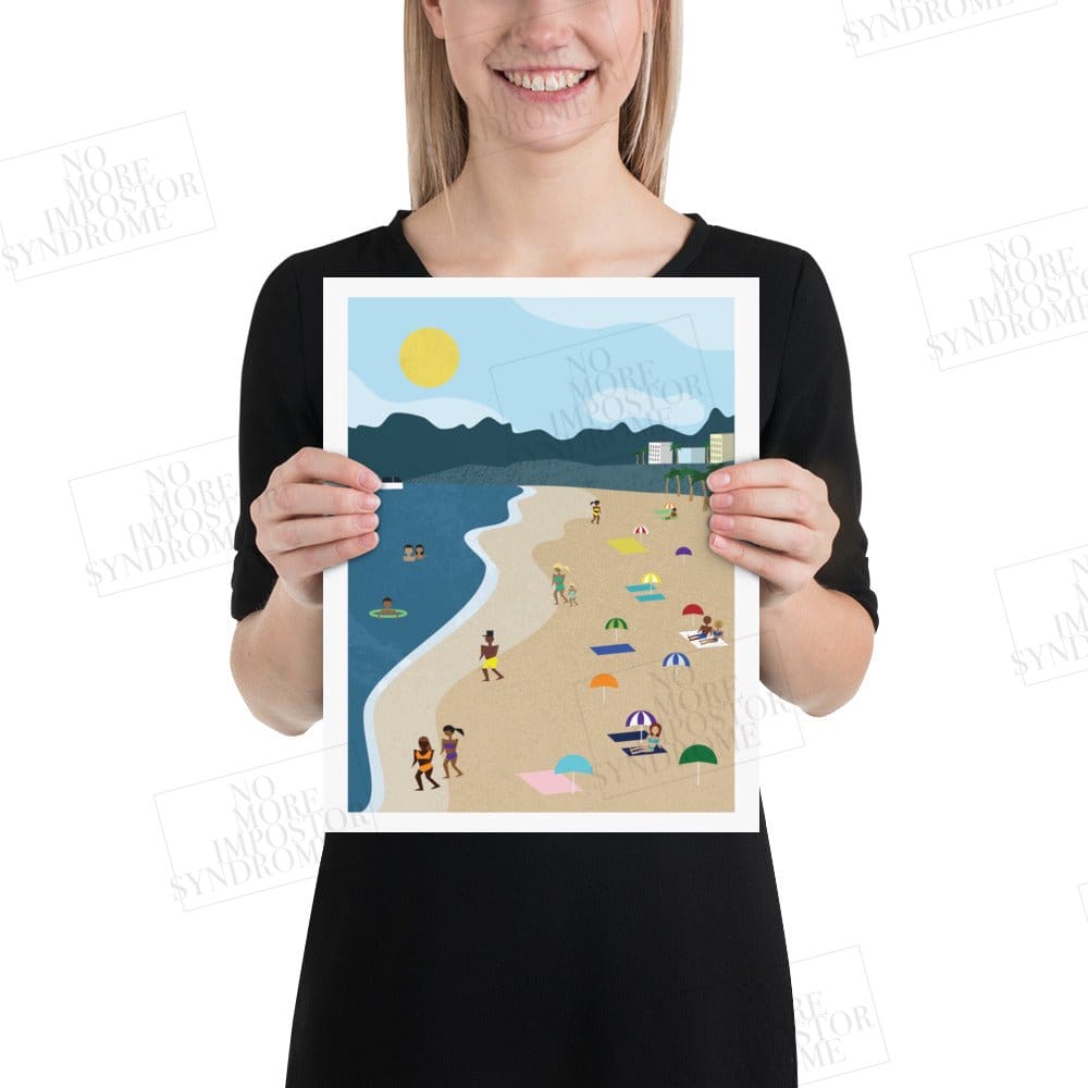 Destinations - Santa Monica - Art Print