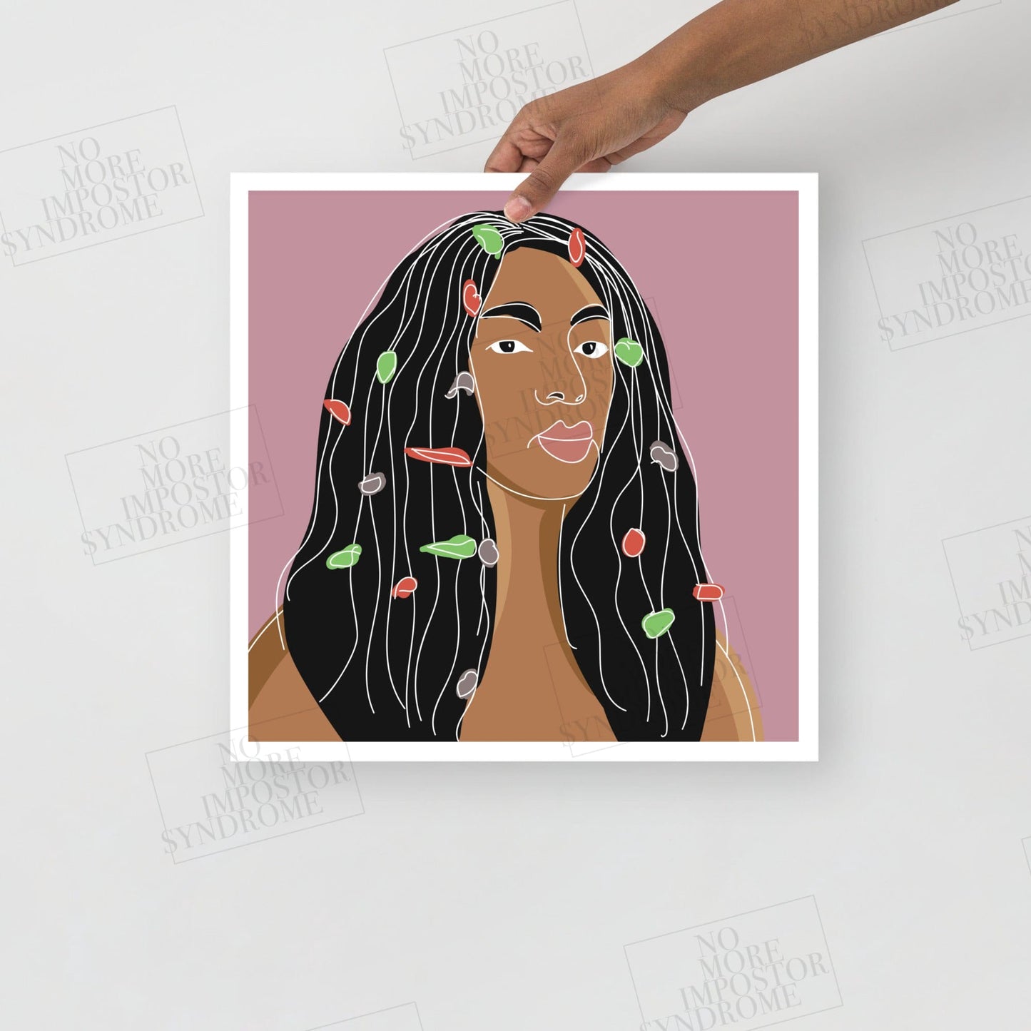 Solange, A Seat at the Table Sketch - Art Print