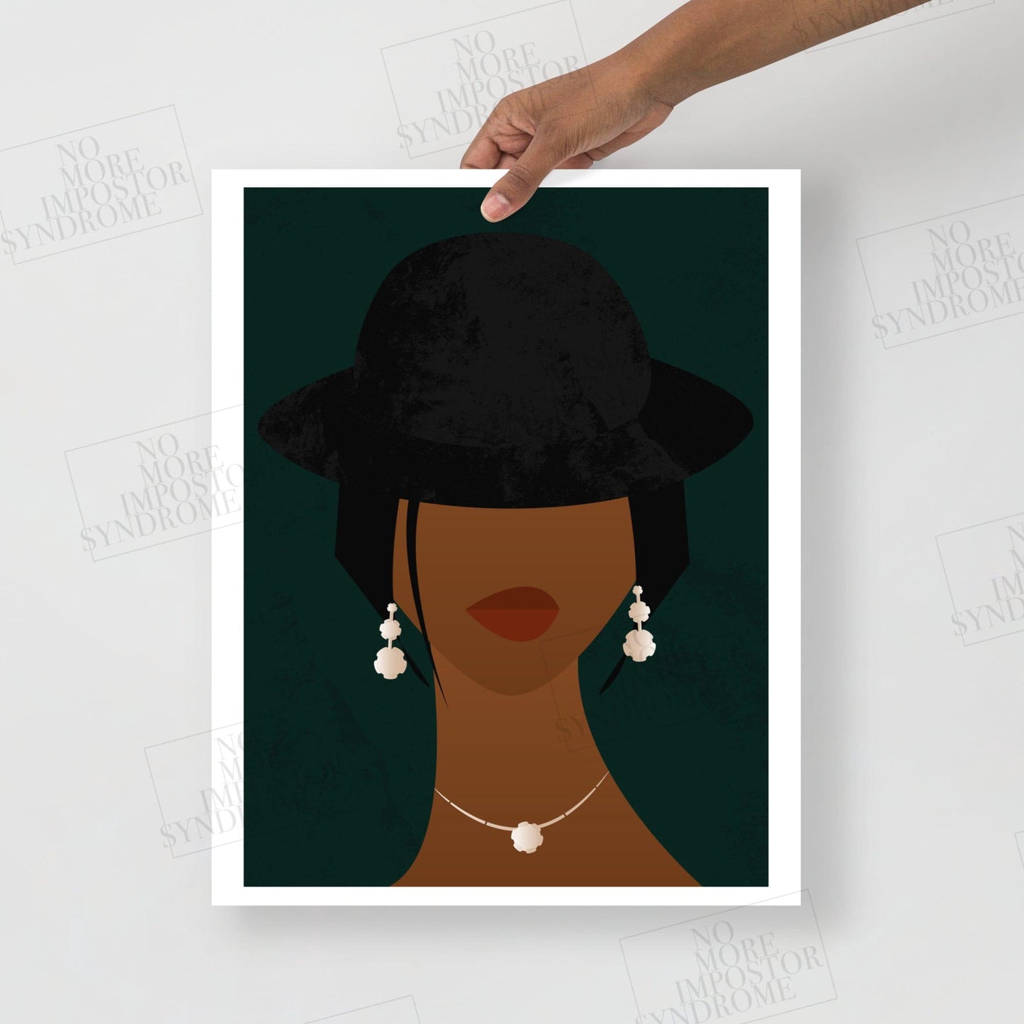 The Girls Bonus Piece - Emerald - Art Print
