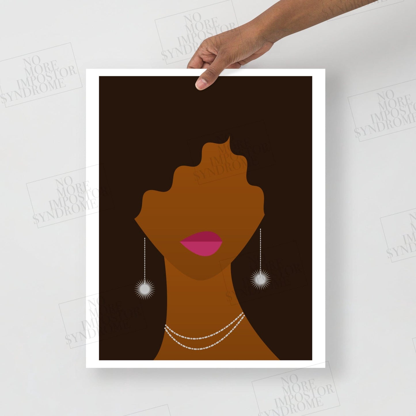 The Girls - Brunette - Art Print