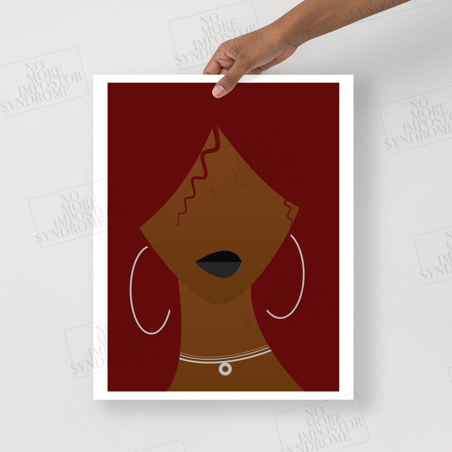 The Girls - Red - Art Print