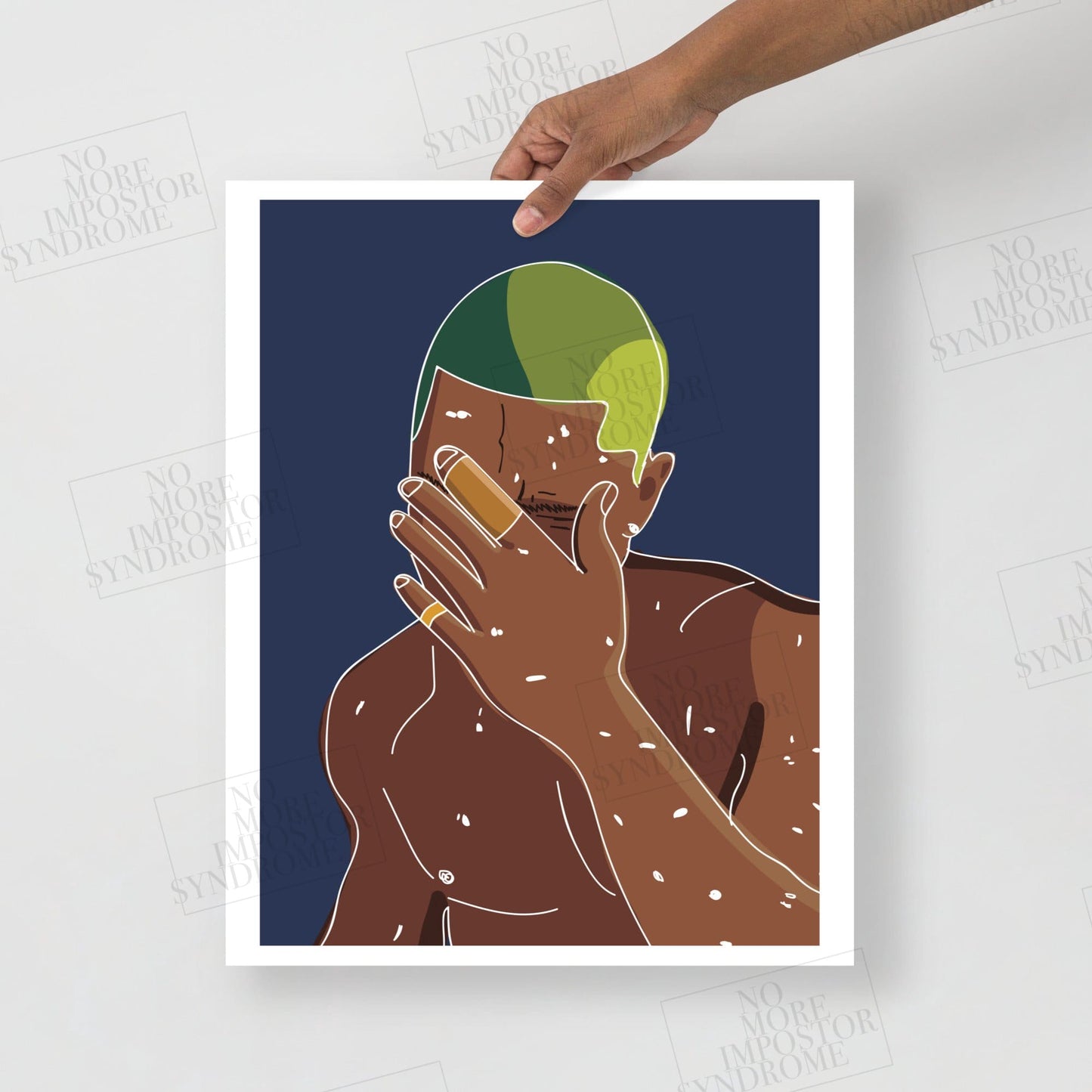 Frank Ocean, Blonde Sketch - Art Print