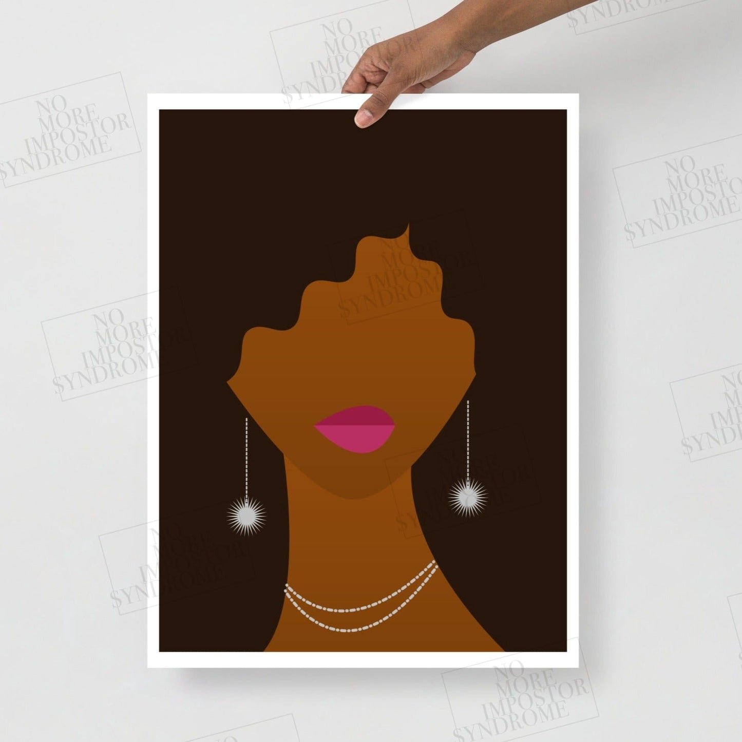 The Girls - Brunette - Art Print