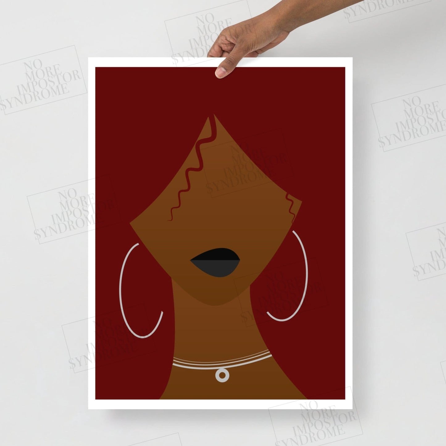 The Girls - Red - Art Print