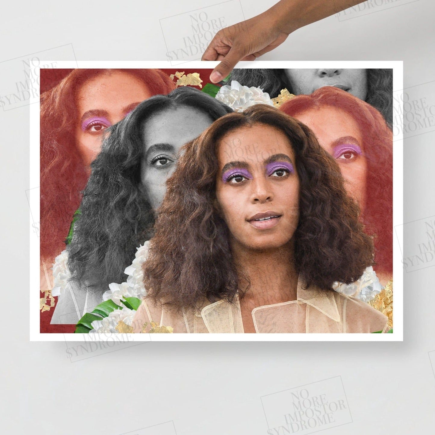 Solange Collage - Art Print