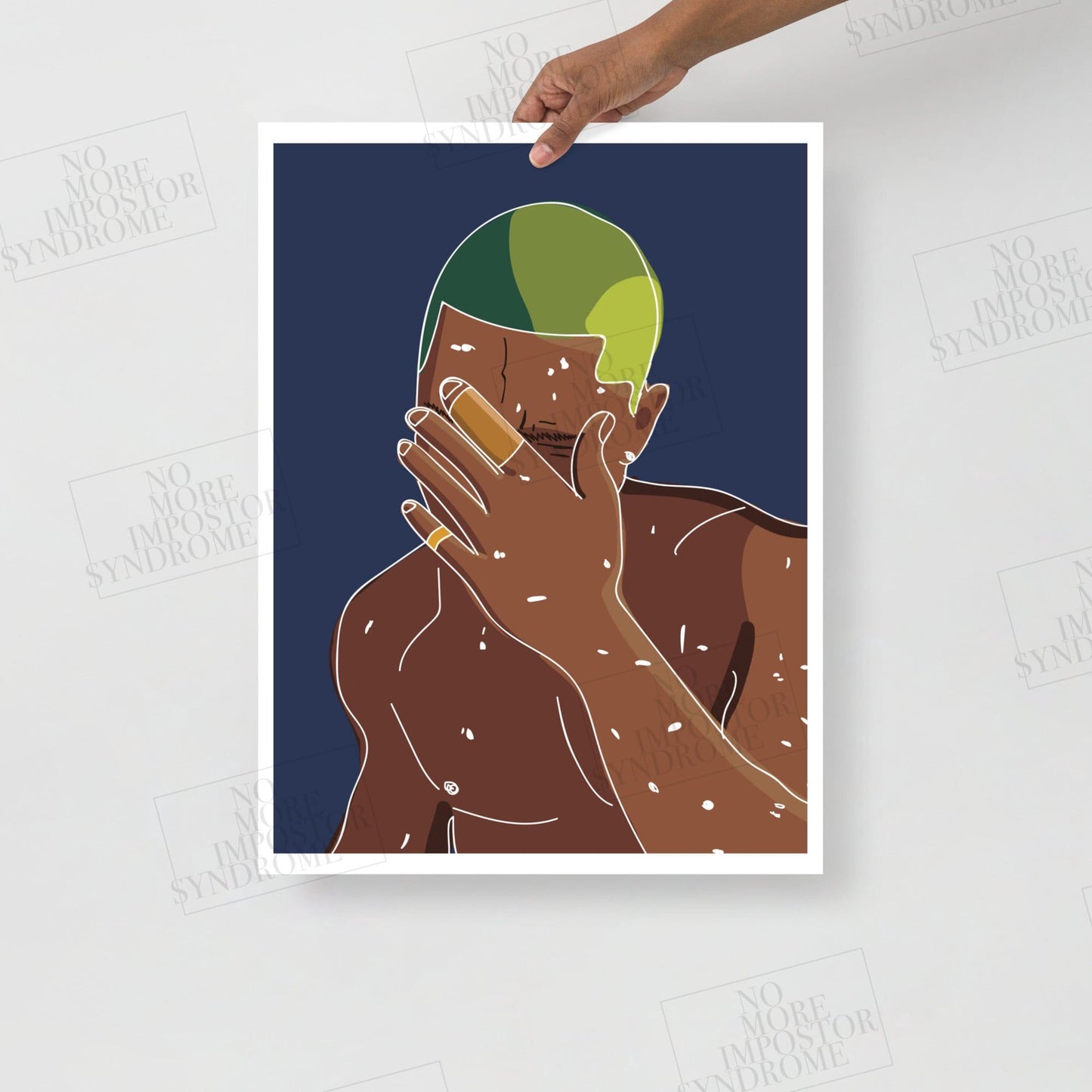 Frank Ocean, Blonde Sketch - Art Print