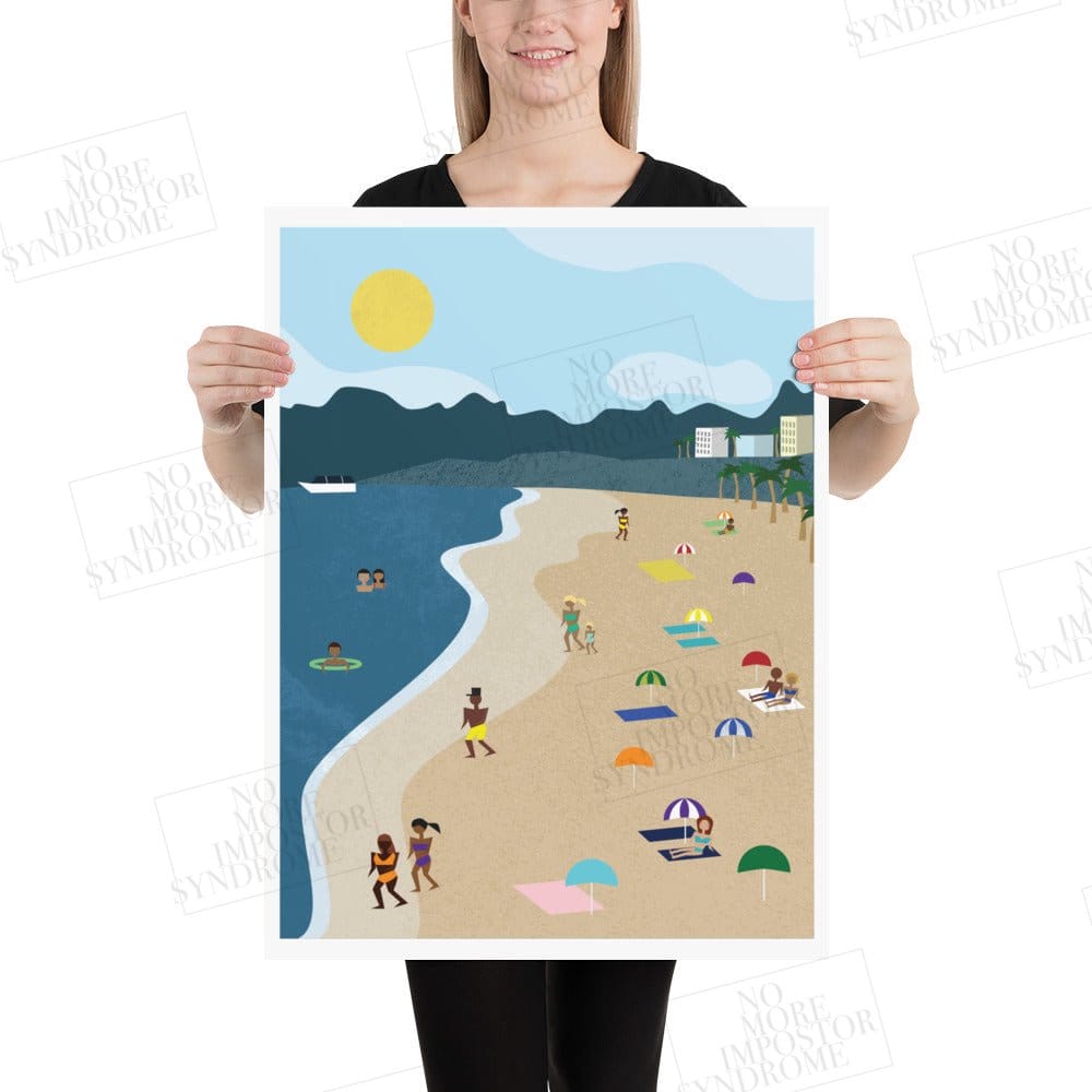 Destinations - Santa Monica - Art Print