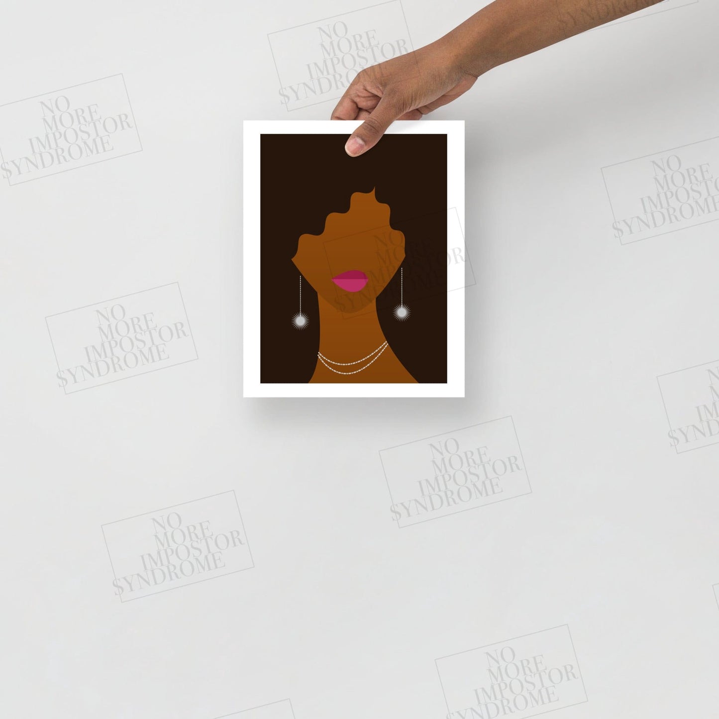 The Girls - Brunette - Art Print