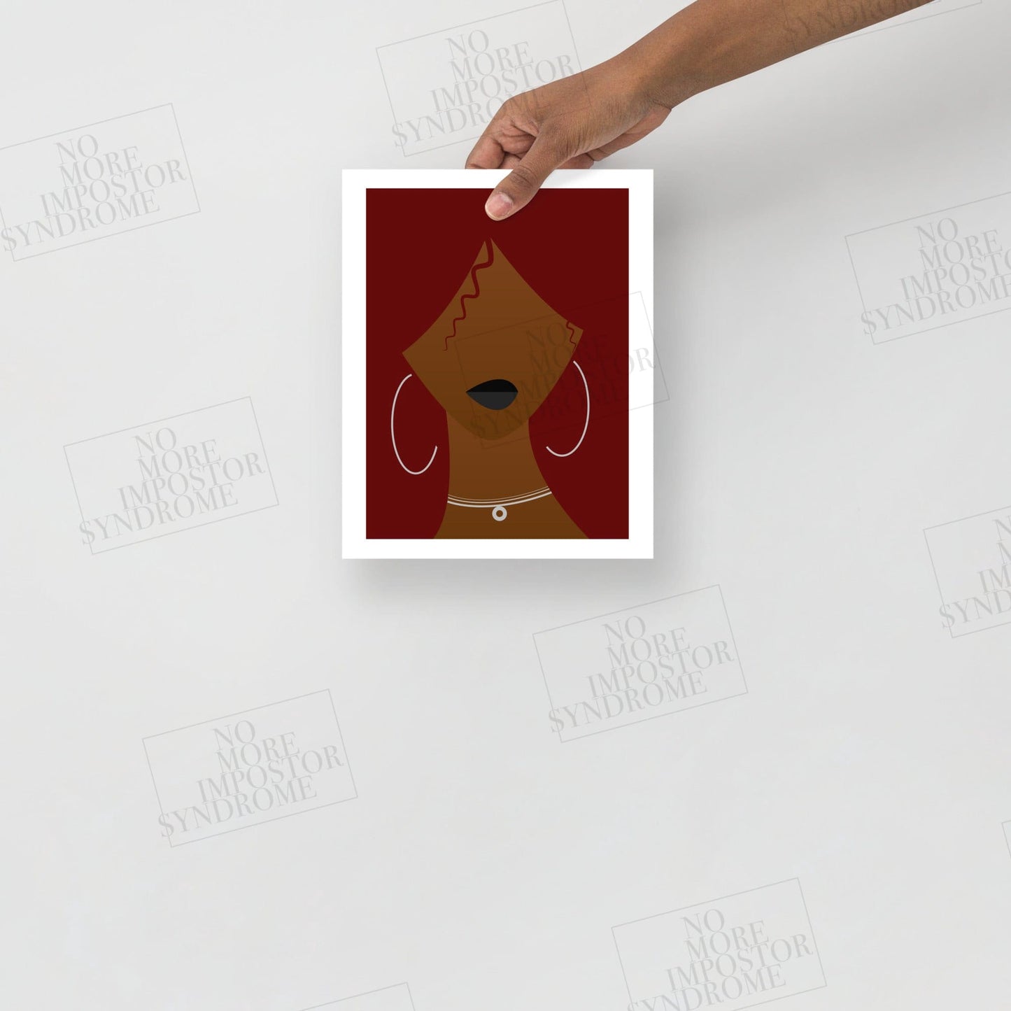 The Girls - Red - Art Print