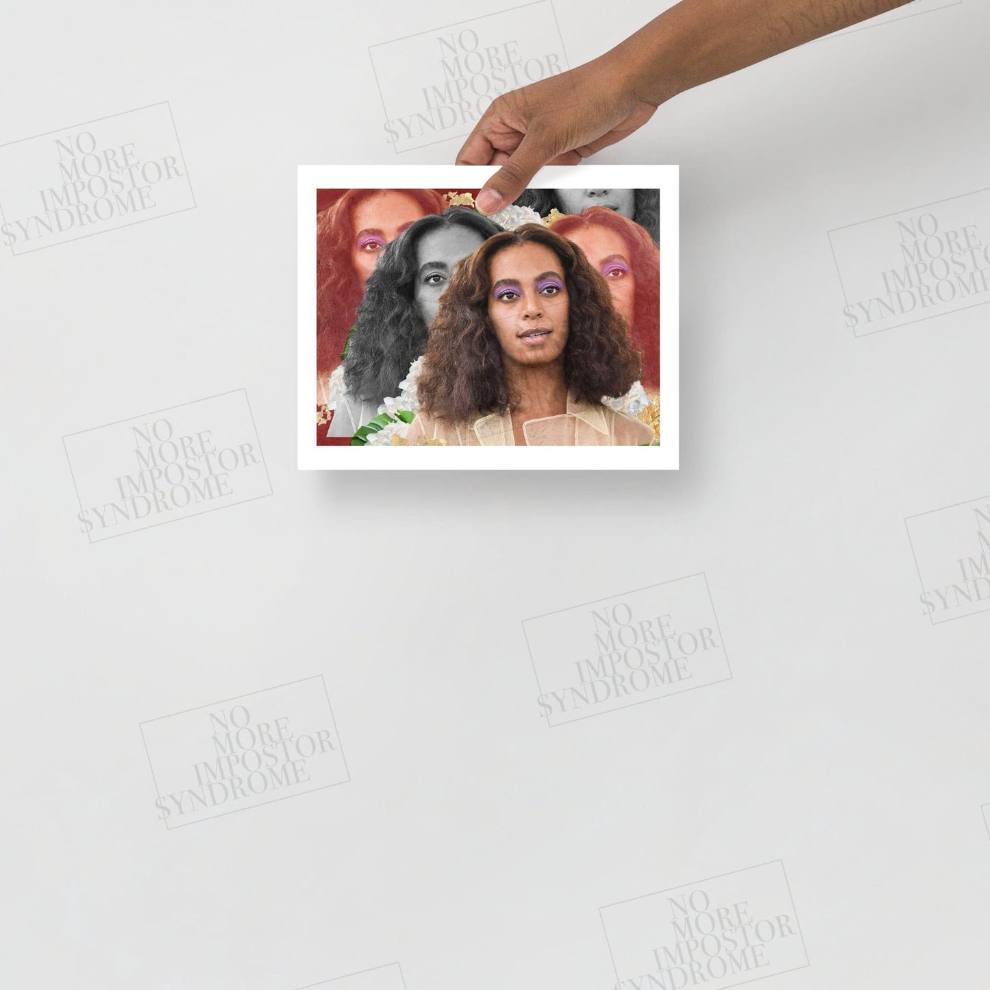 Solange Collage - Art Print