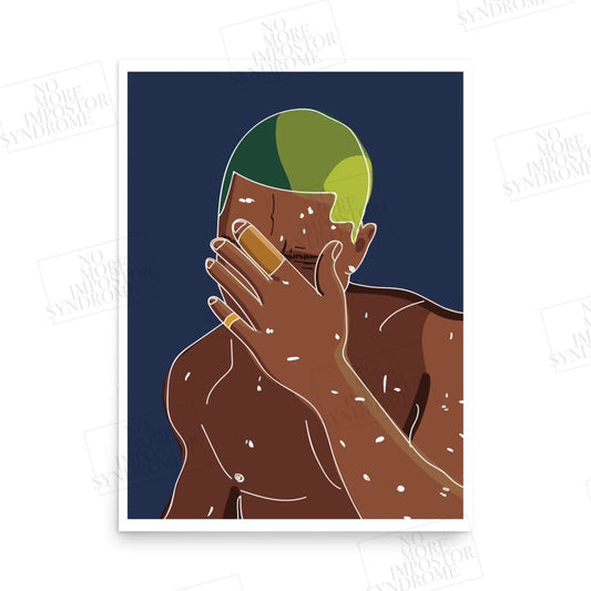 Frank Ocean, Blonde Sketch - Art Print