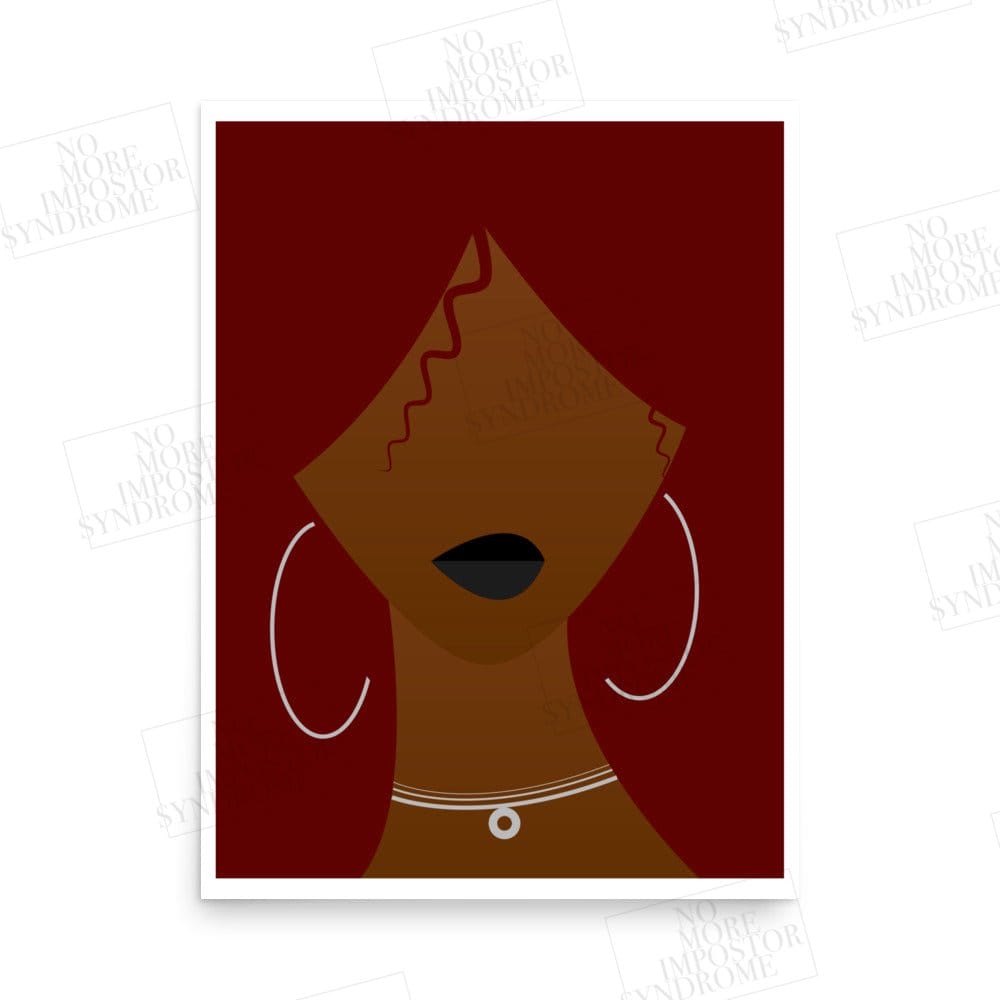 The Girls - Red - Art Print