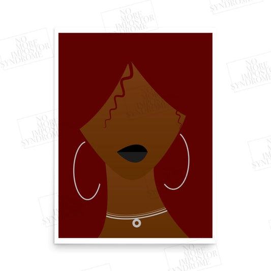 The Girls - Red - Art Print