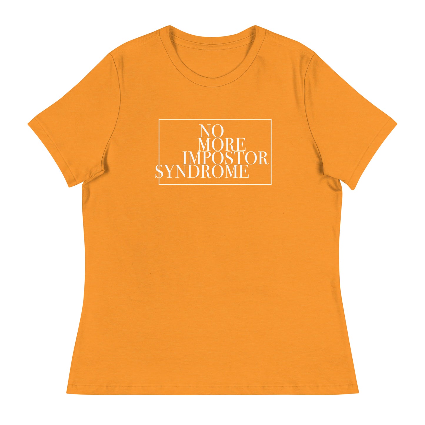 No More Impostor Syndrome Relaxed Women's Logo Tee